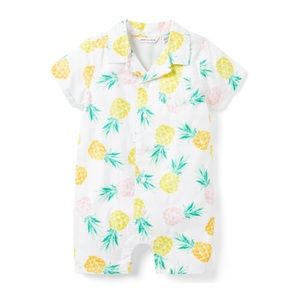 Janie and Jack The Cabana Baby Romper
